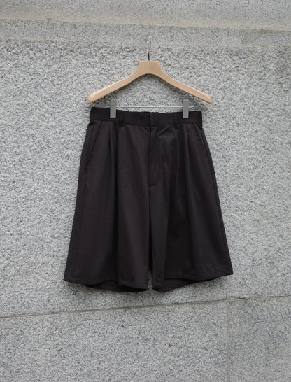 KANEMASA PHIL. 36G Wool Shorts  Brown