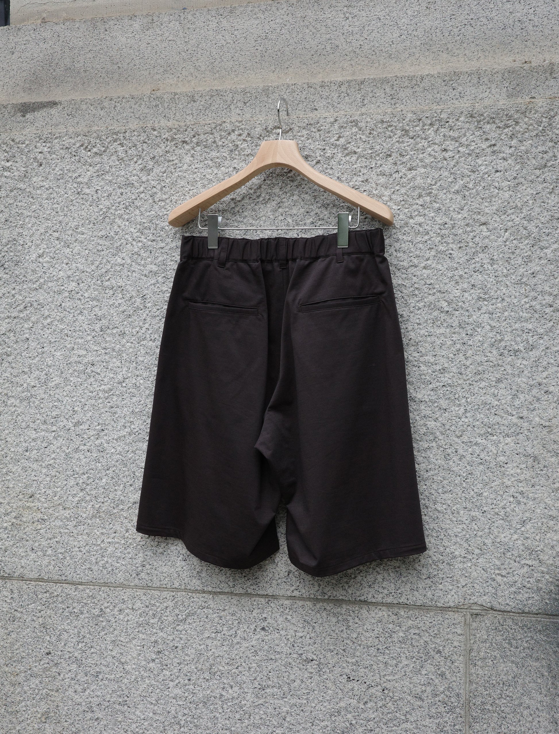 KANEMASA PHIL. 36G Wool Shorts  Brown