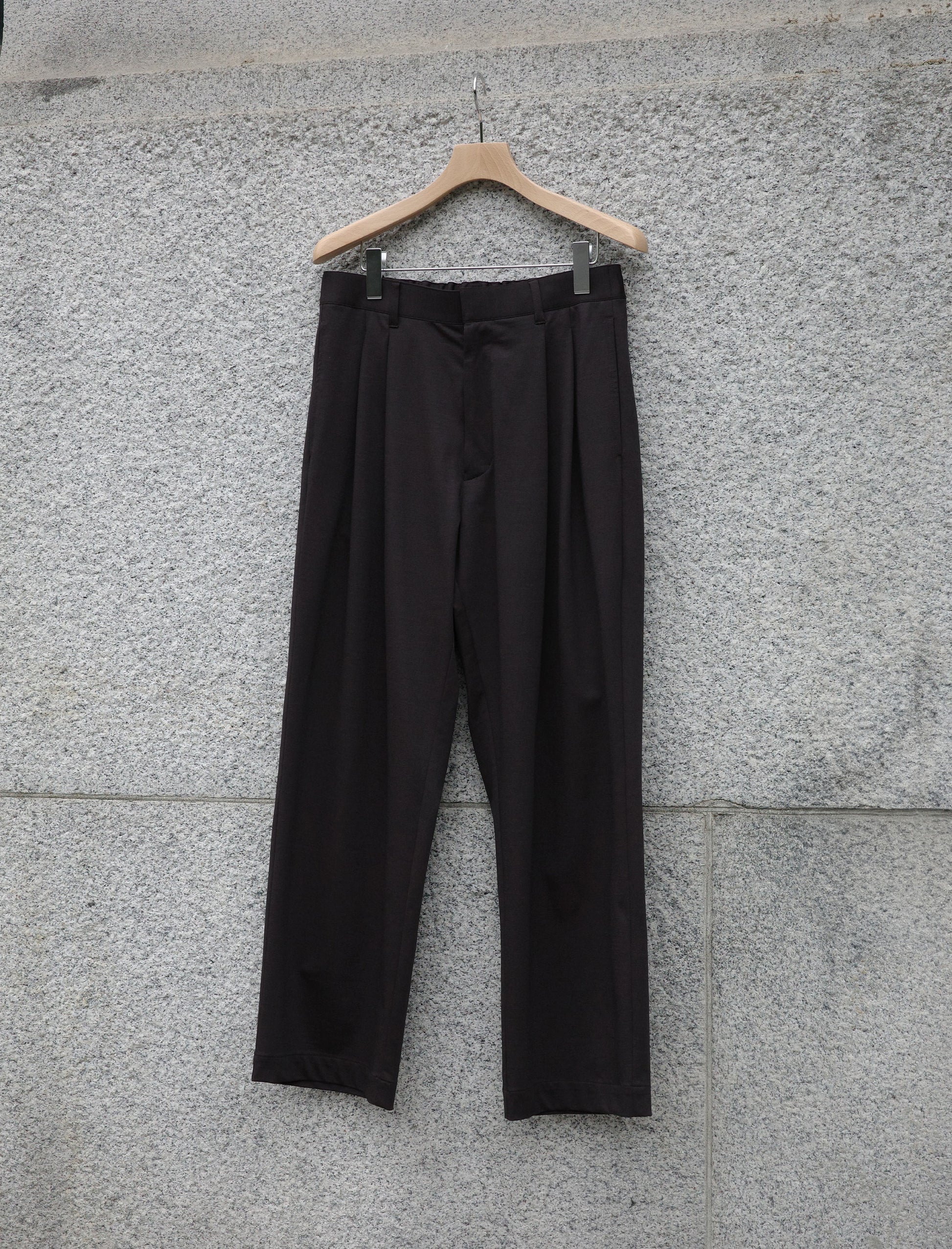 KANEMASA PHIL. 36G Wool Trousers - Brown