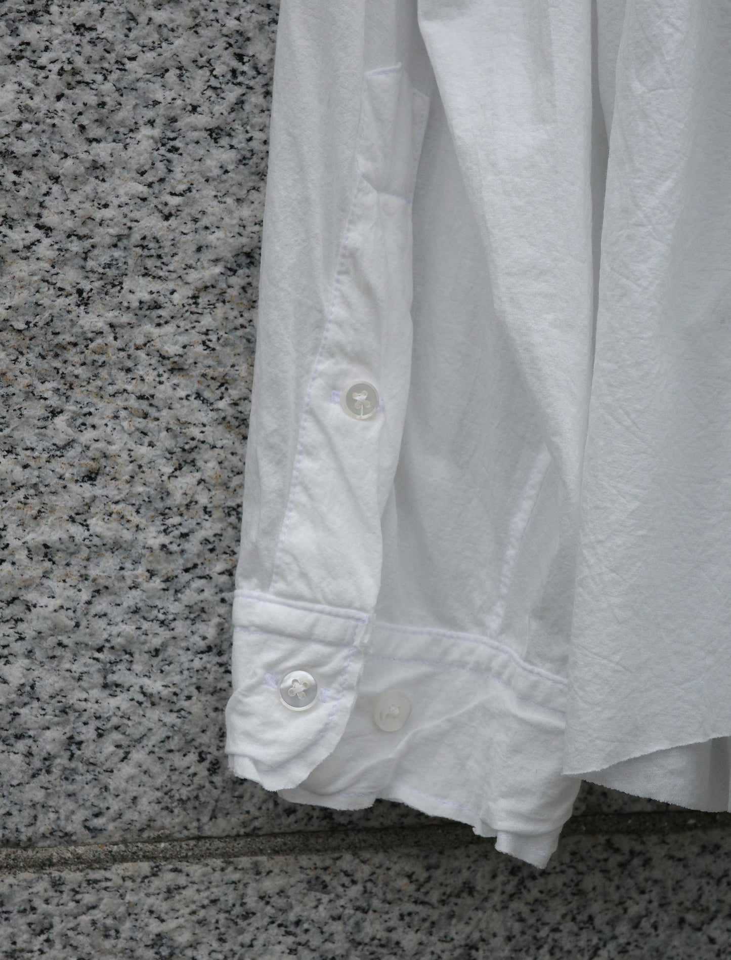 KANEMASA PHIL. 46G Artisan Shirt - White