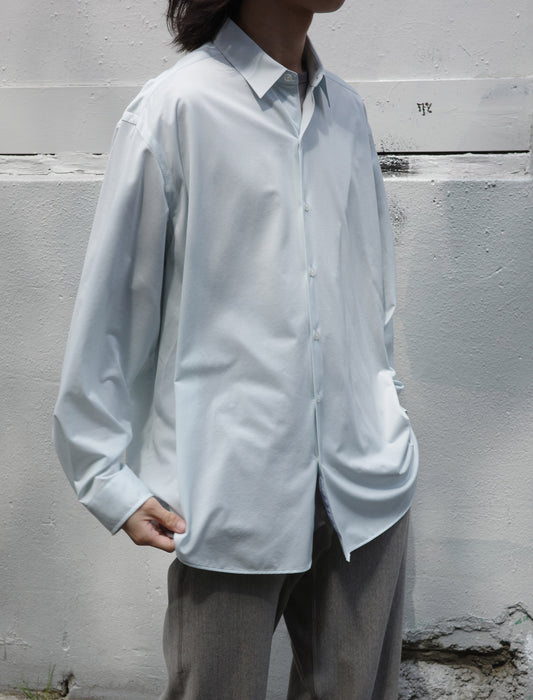 KANEMASA PHIL. 46G Atmosphere L/S Shirt - Sax