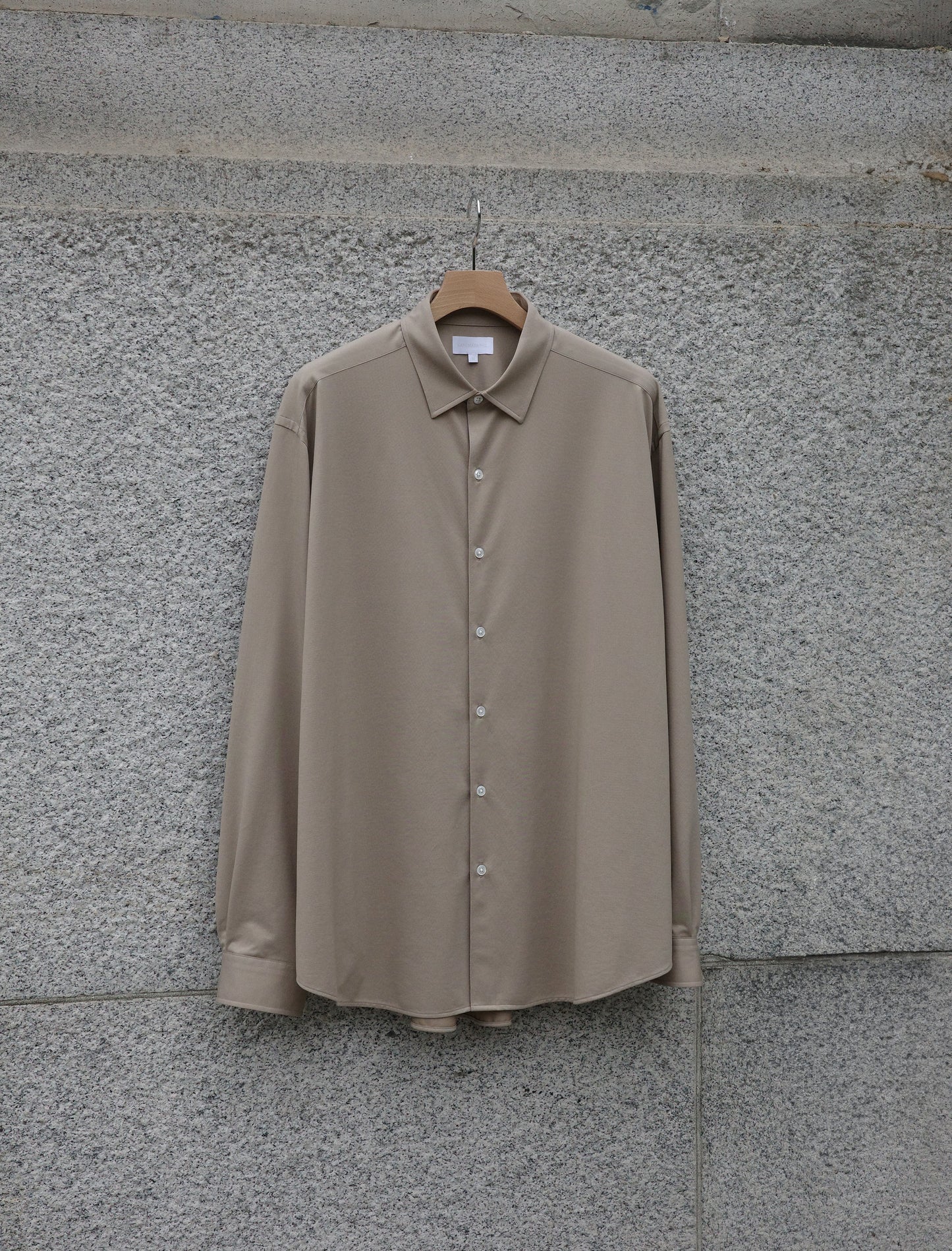 KANEMASA PHIL. 46G Atmosphere Shirt - Beige