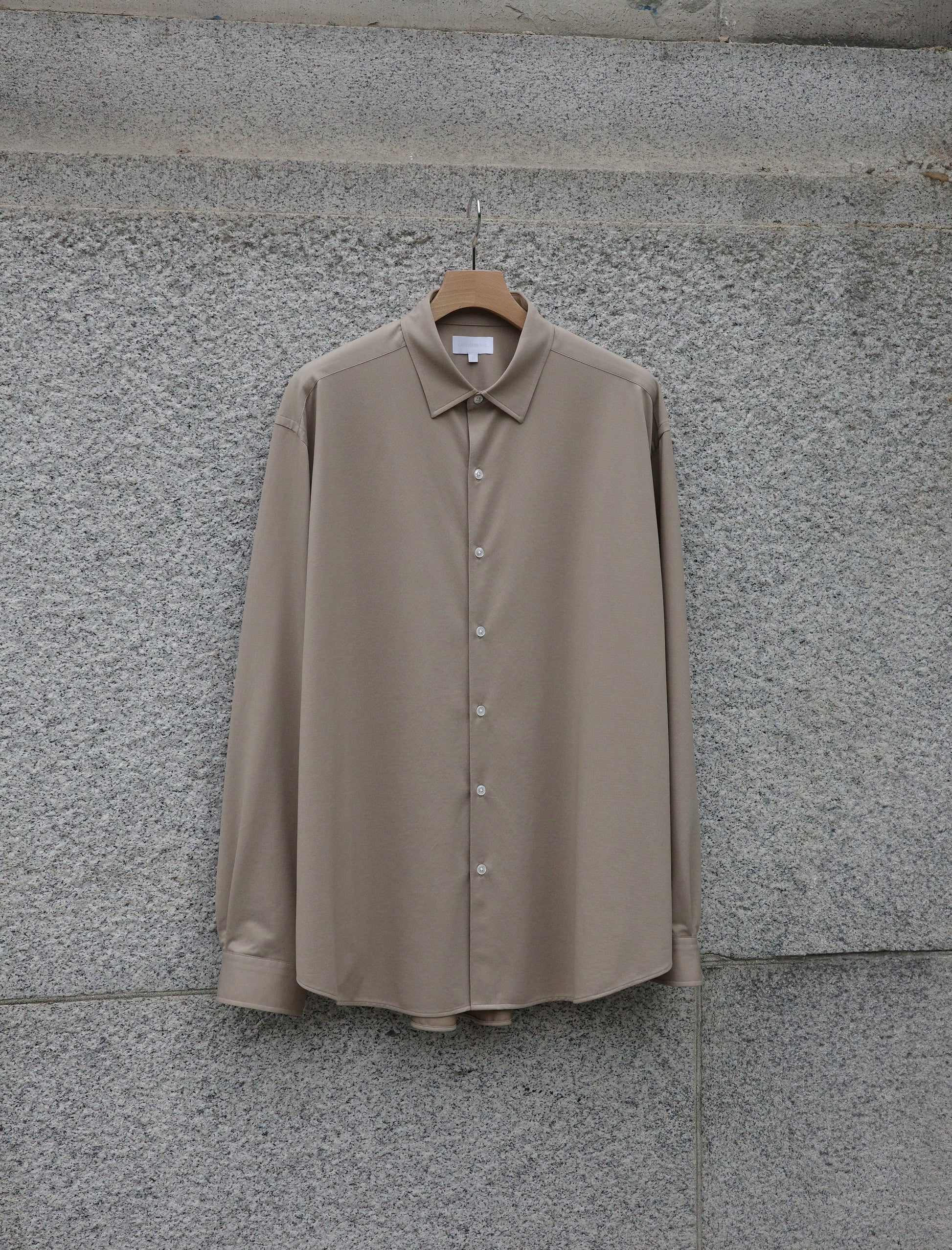 KANEMASA PHIL. 46G Atmosphere Shirt - Beige