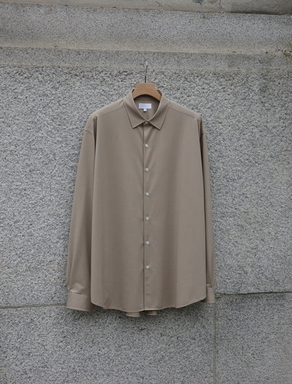 KANEMASA PHIL. 46G Atmosphere Shirt - Beige