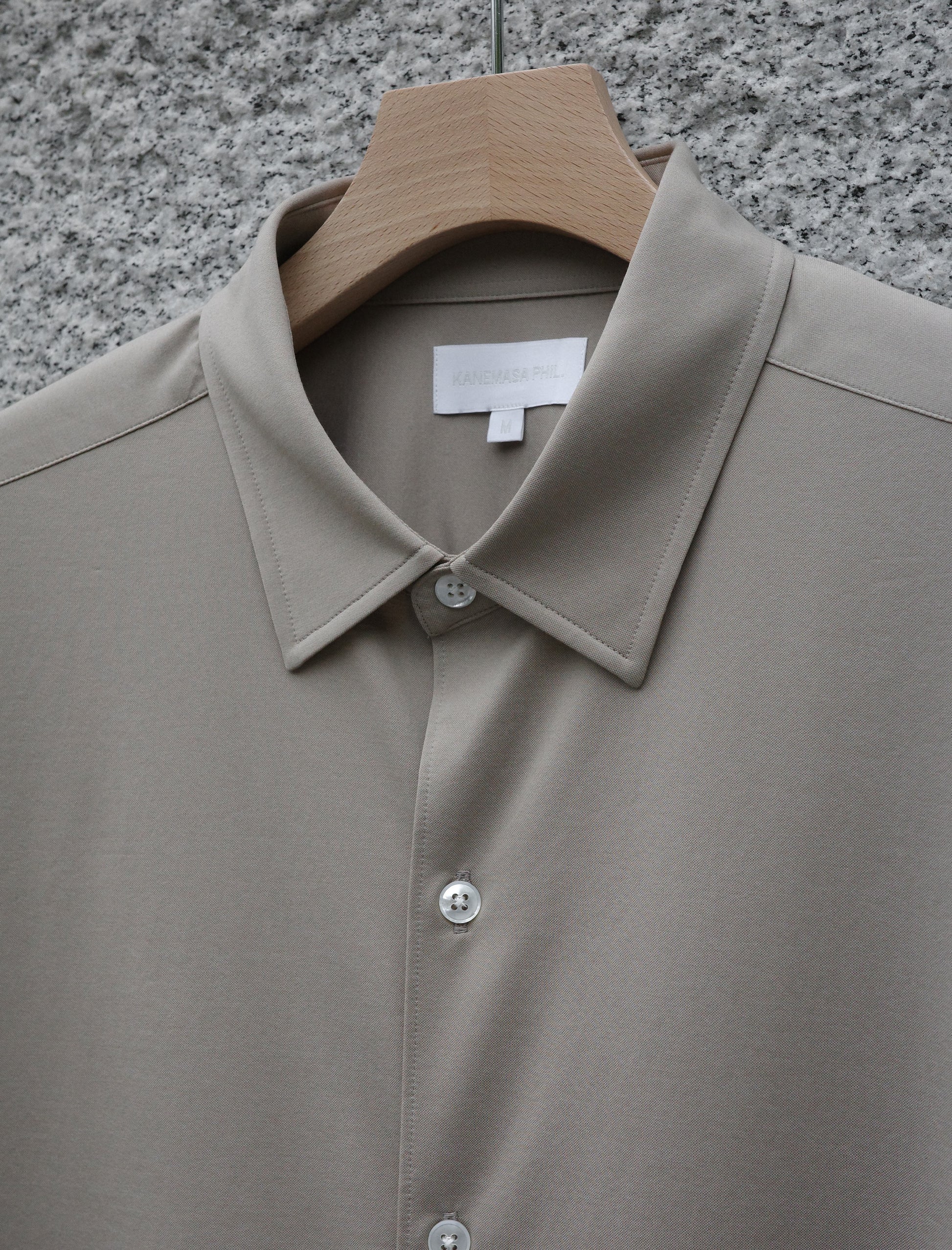 KANEMASA PHIL. 46G Atmosphere Shirt - Beige