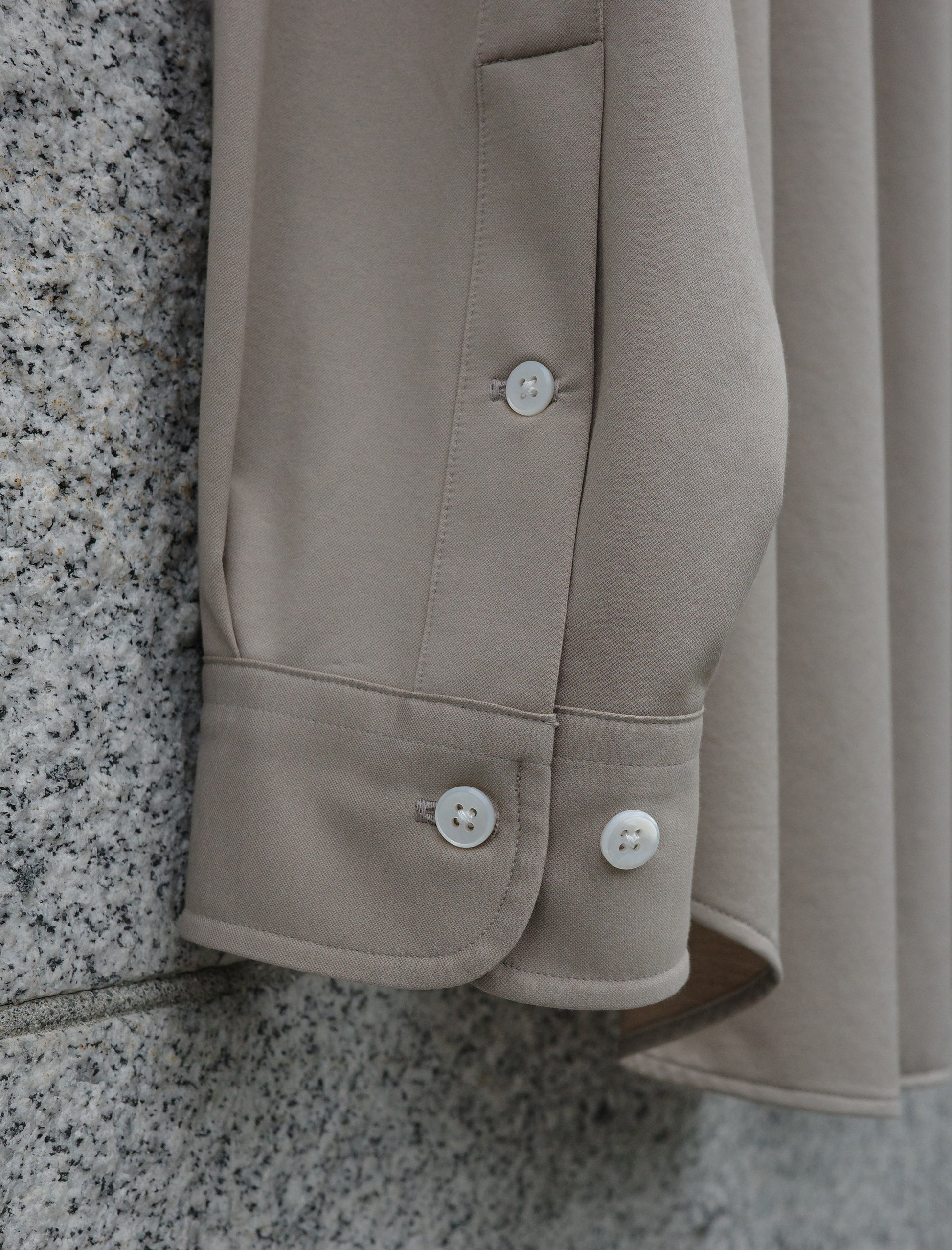 KANEMASA PHIL. 46G Atmosphere Shirt - Beige