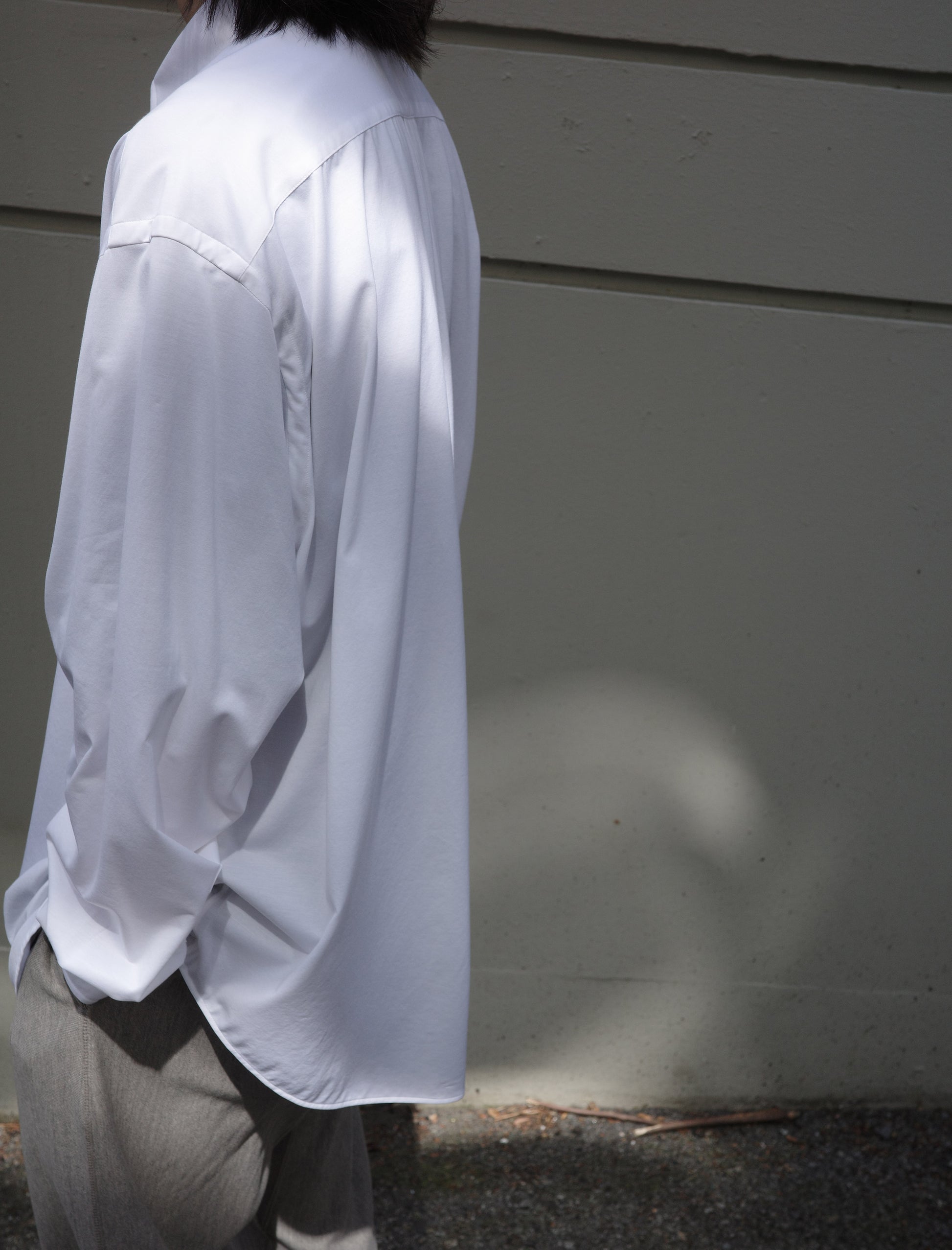 KANEMASA PHIL. 46G Atmosphere L/S Shirt - White