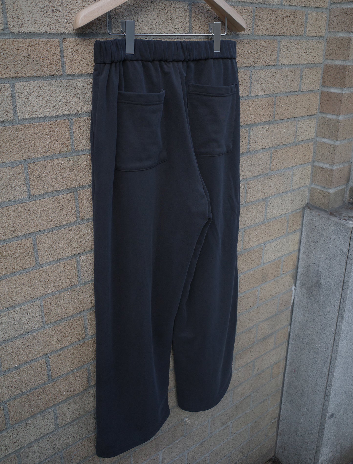 KANEMASA PHIL. 28G Cupro Easy Pants Black