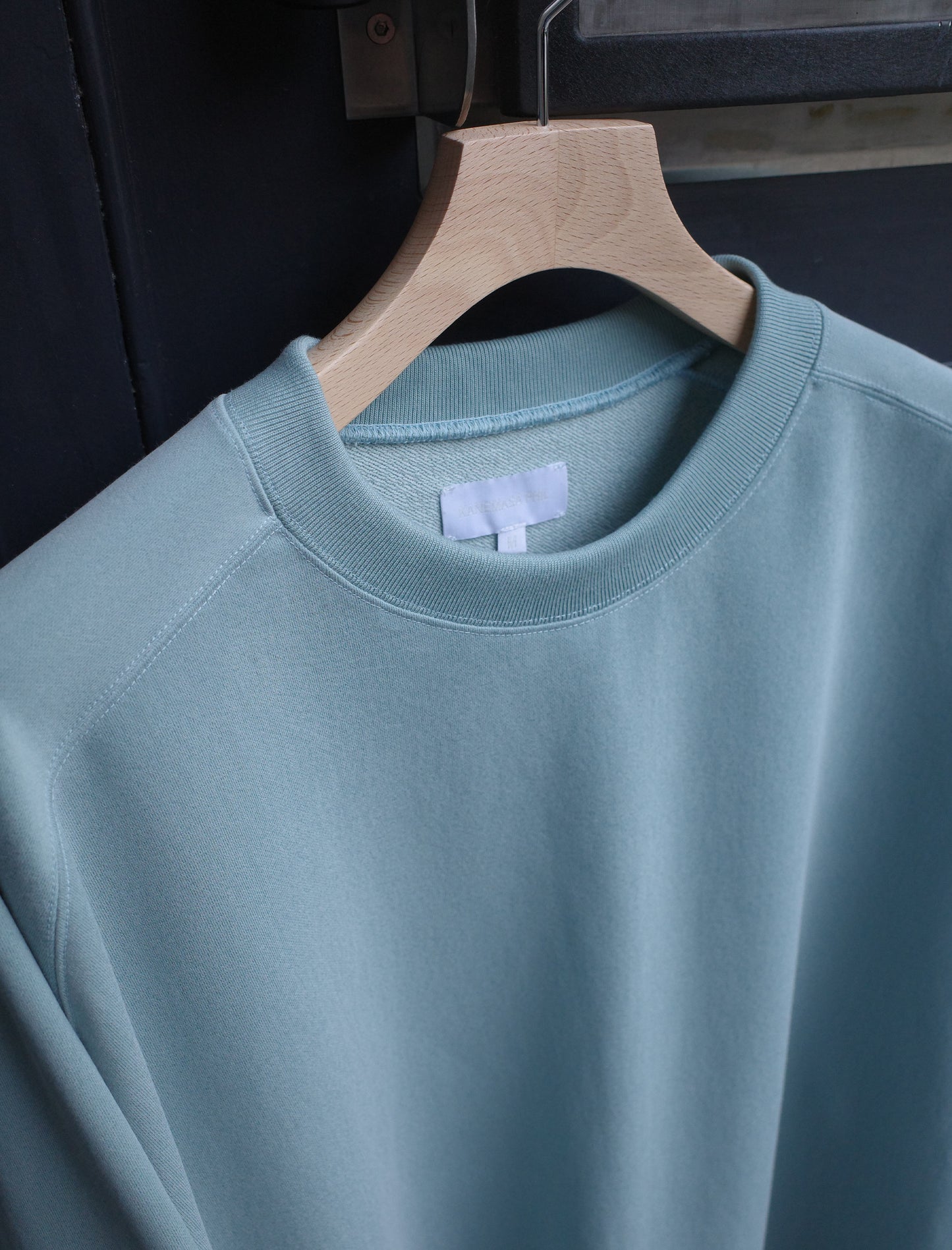 KANEMASA PHIL. 28G Cupro Freedom Sleeve Pullover - Blue