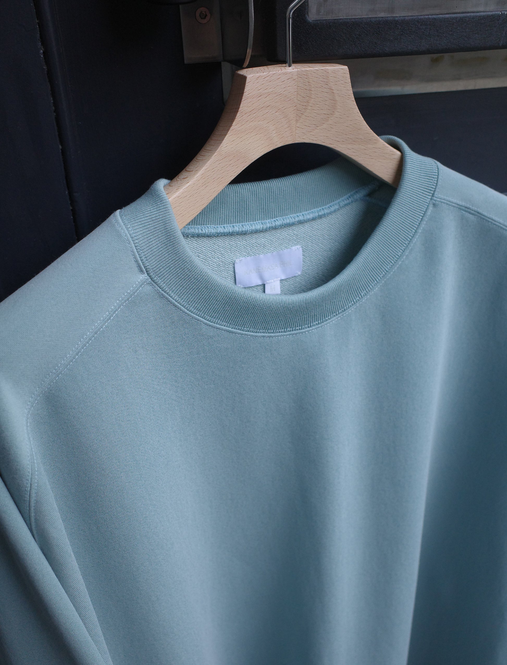 KANEMASA PHIL. 28G Cupro Freedom Sleeve Pullover - Blue