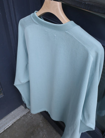 KANEMASA PHIL. 28G Cupro Freedom Sleeve Pullover - Blue