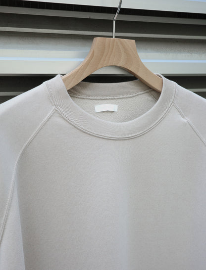 KANEMASA PHIL. 28G Cupro Raglan Pullover Beige Khaki