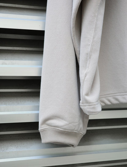 KANEMASA PHIL. 28G Cupro Raglan Pullover Beige Khaki