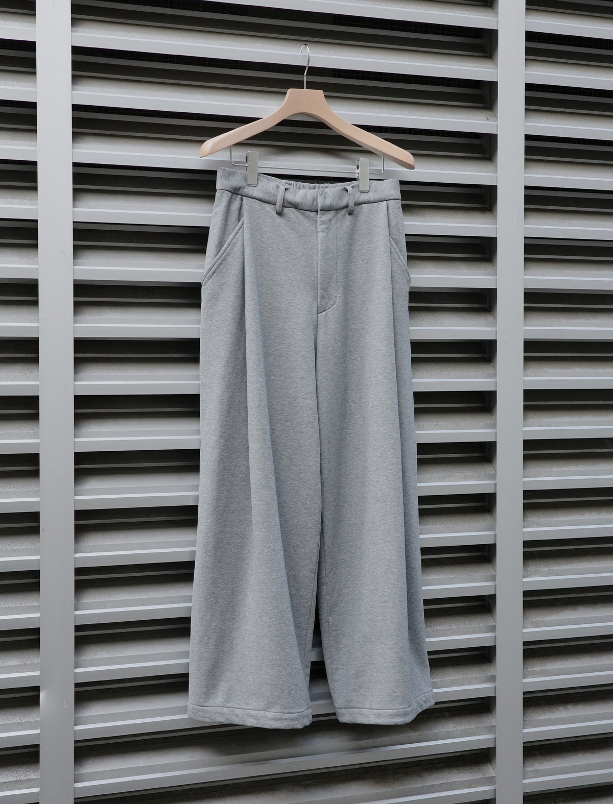 KANEMASA PHIL. 36G Heather Trousers  Charcoal Dyed