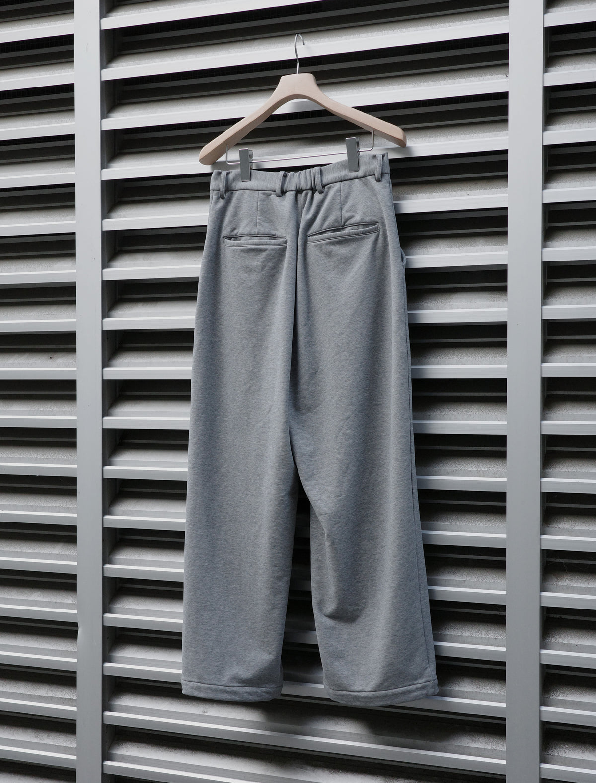 KANEMASA PHIL. 36G Heather Trousers  Charcoal Dyed