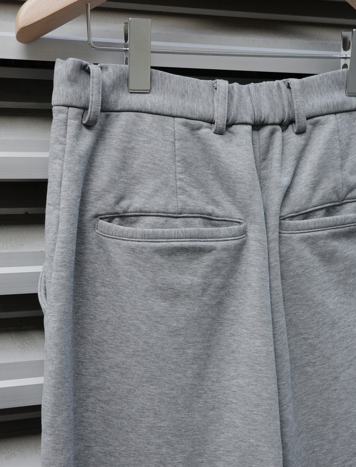 KANEMASA PHIL. 36G Heather Trousers  Charcoal Dyed