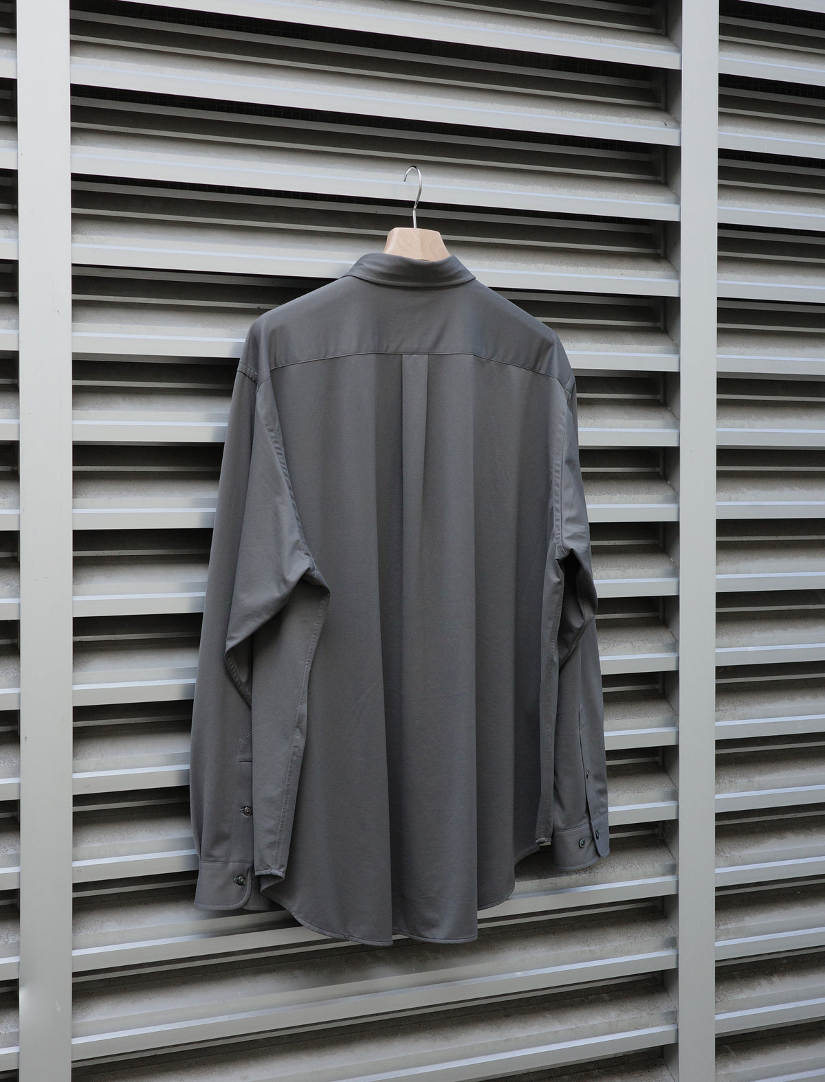 KANEMASA PHIL. 46G Atmosphere Shirt Charcoal