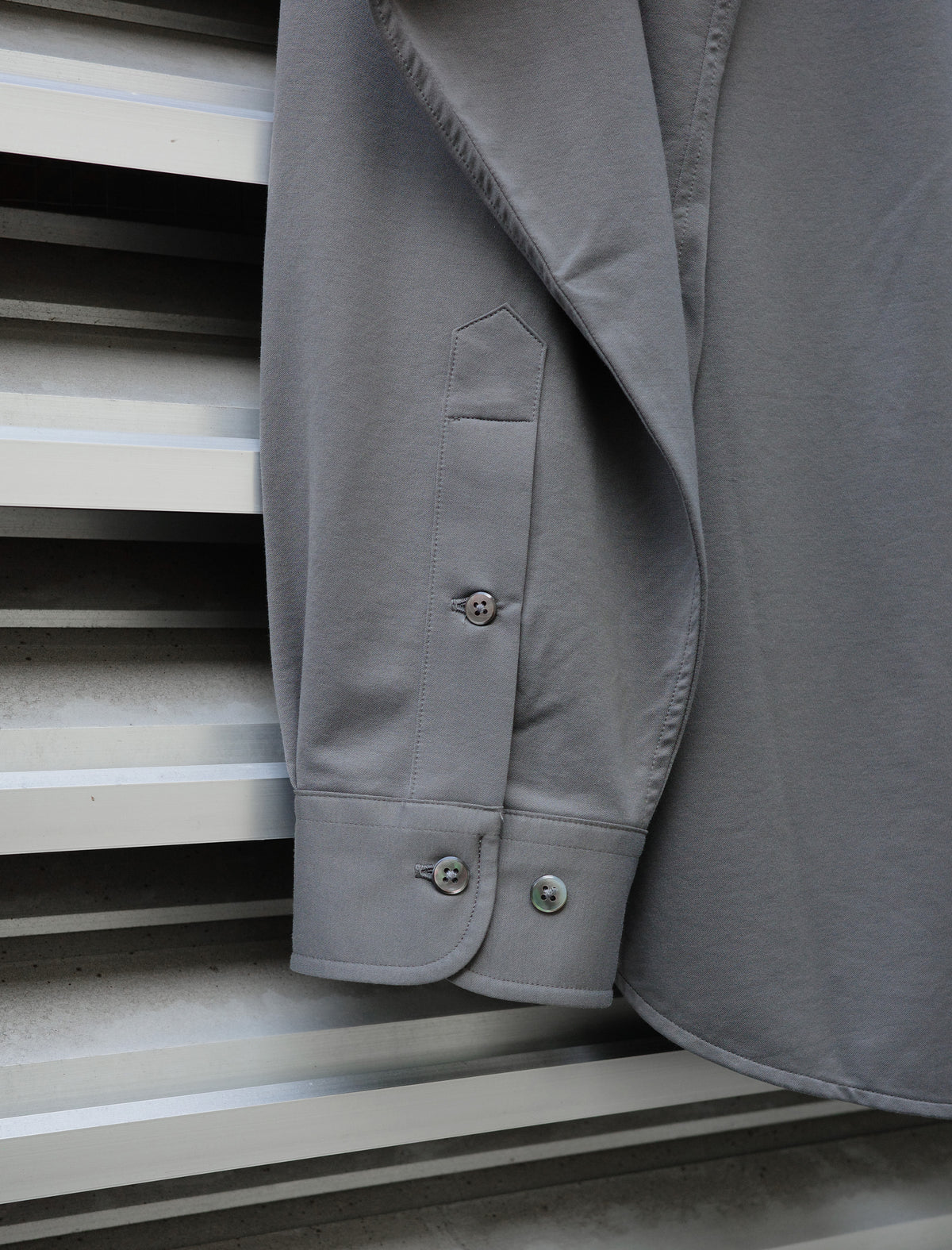 KANEMASA PHIL. 46G Atmosphere Shirt Charcoal