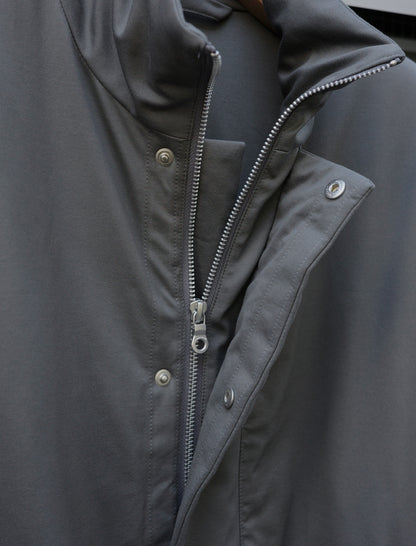 KANEMASA PHIL. 46G Padded Blouson Charcoal