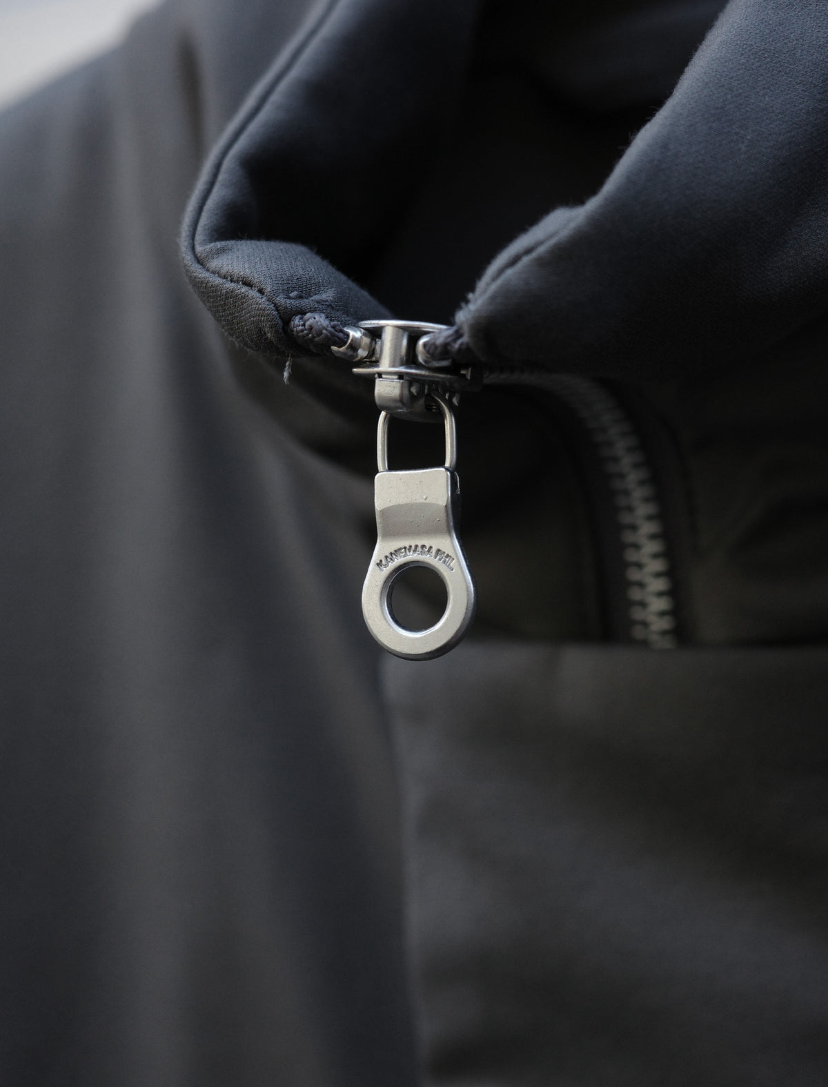 KANEMASA PHIL. 46G Padded Blouson Charcoal