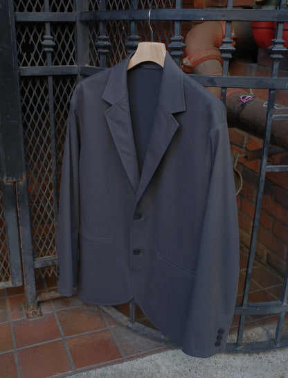 KANEMASA PHIL. 46G SOLARO 2B Jacket Charcoal Black