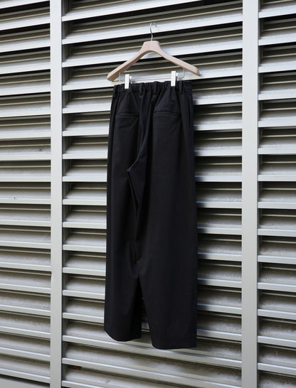 KANEMASA PHIL. 46G Solaro Trousers Black Brown