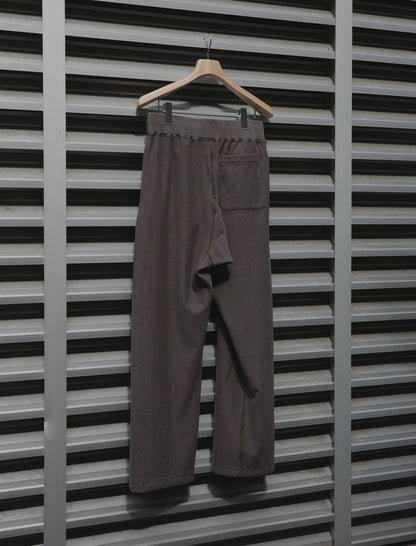 ULTERIOR Faded Silky RW Sweat Pants Dust Brown