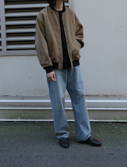 Vintage Washed Selvedge Denim 5P Pants - Faded Blue