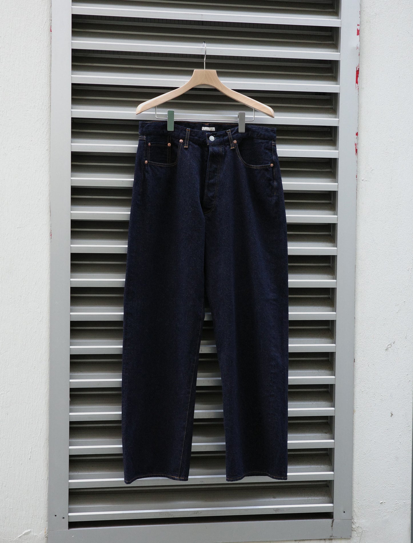 ULTERIOR Selvedge Denim 5P Pants Navy