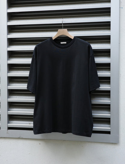 ULTERIOR Suvin Sueded Tenjiku Tee Black