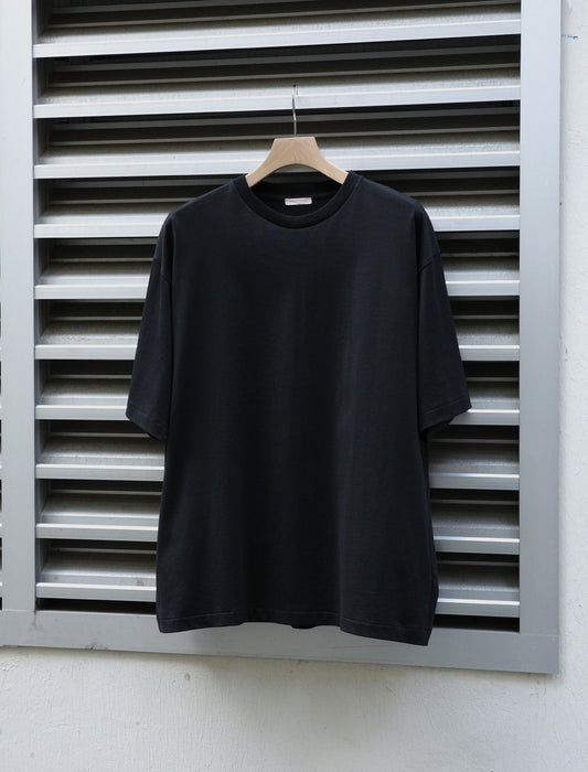 ULTERIOR Suvin Sueded Tenjiku Tee Black
