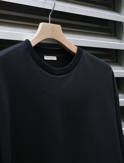 ULTERIOR Suvin Sueded Tenjiku Tee Black