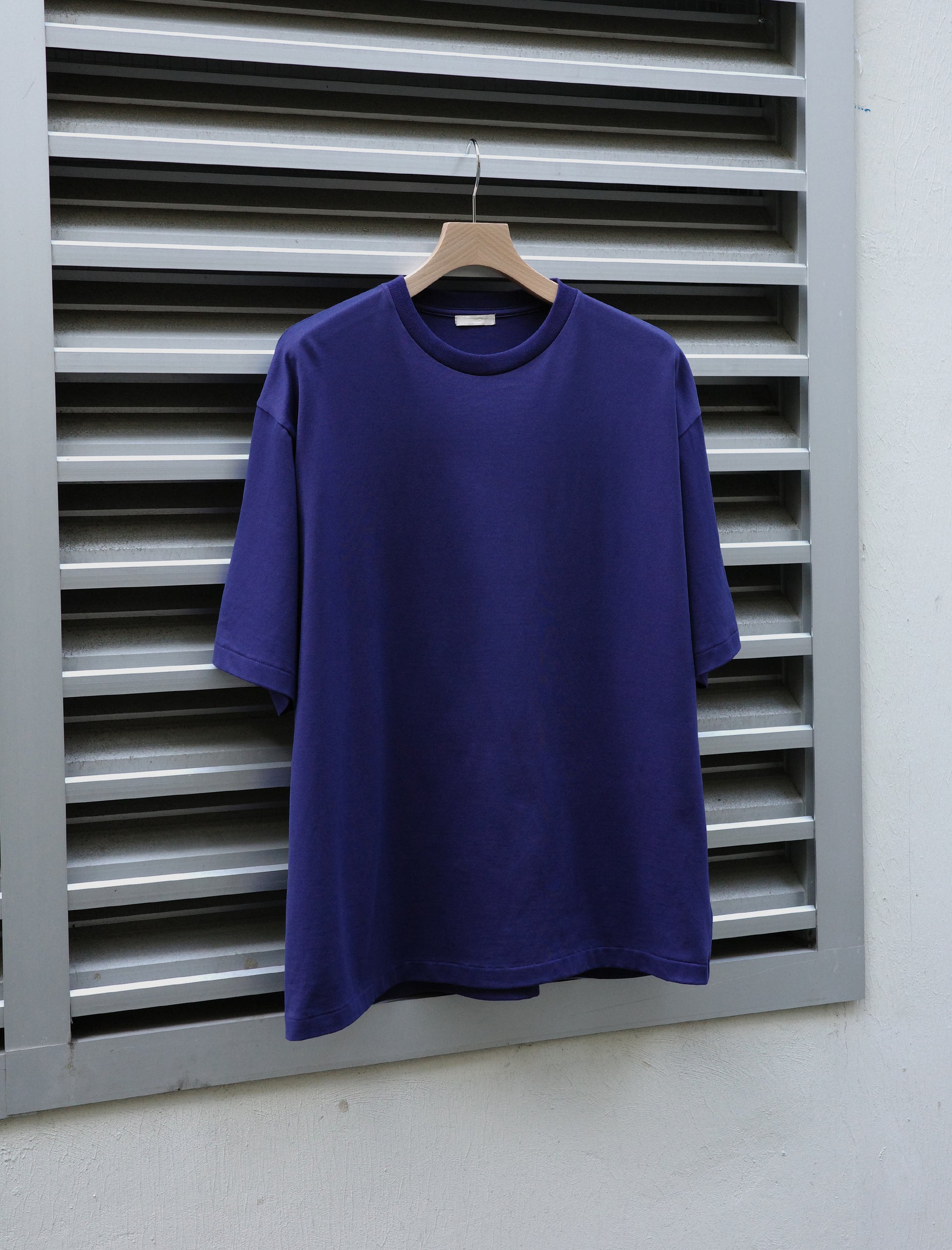 ULTERIOR Suvin Sueded Tenjiku Tee Royal Navy