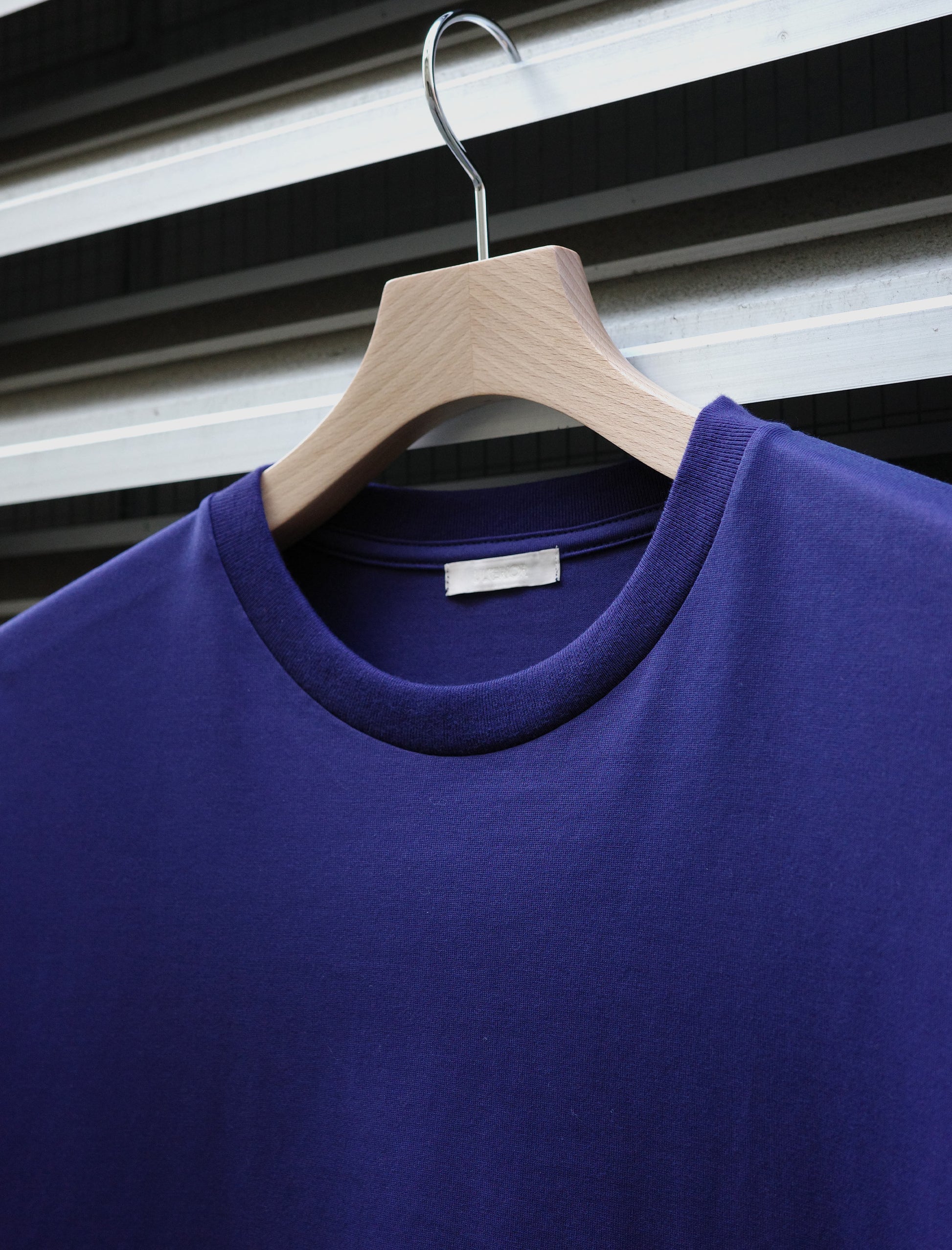 ULTERIOR Suvin Sueded Tenjiku Tee Royal Navy