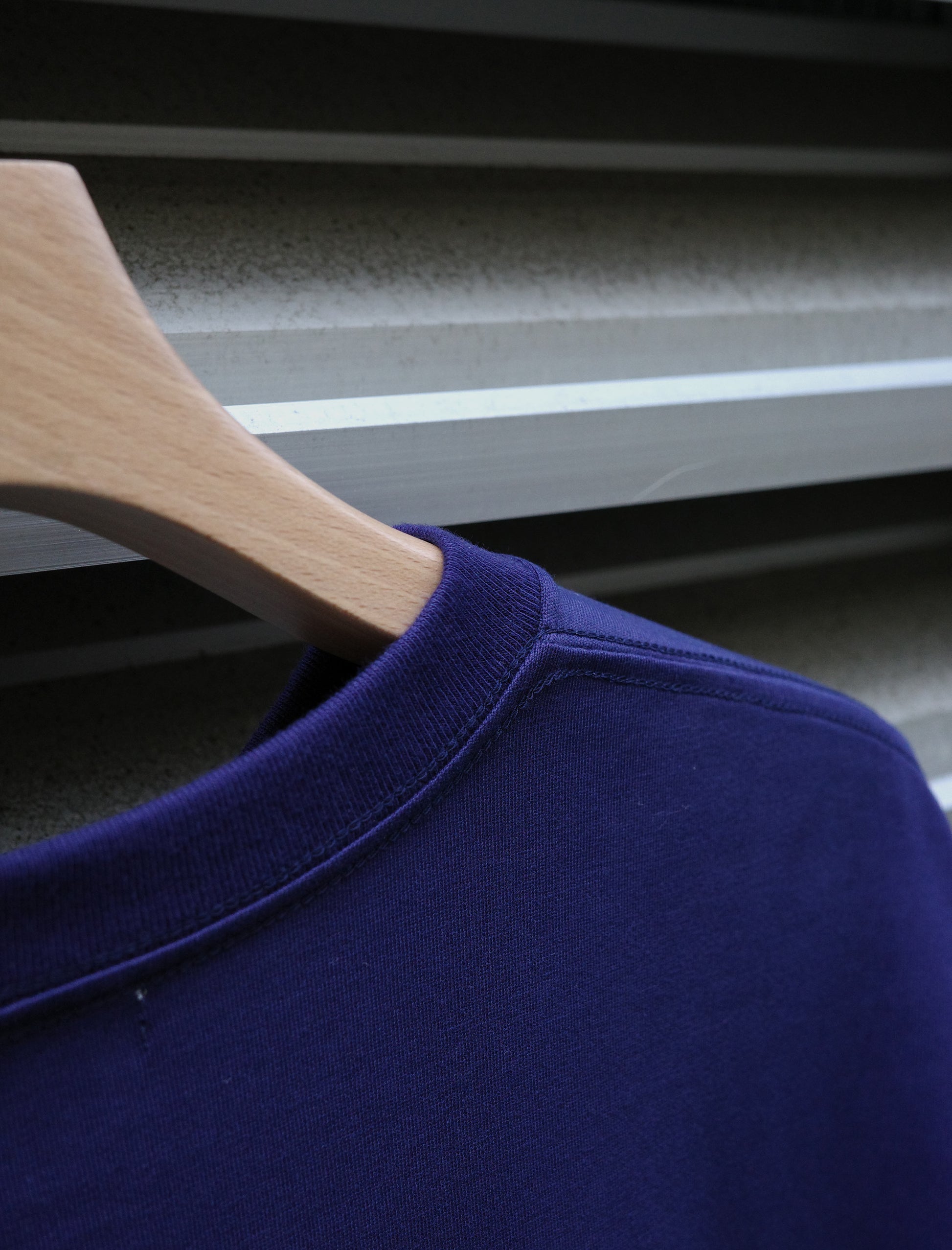 ULTERIOR Suvin Sueded Tenjiku Tee Royal Navy