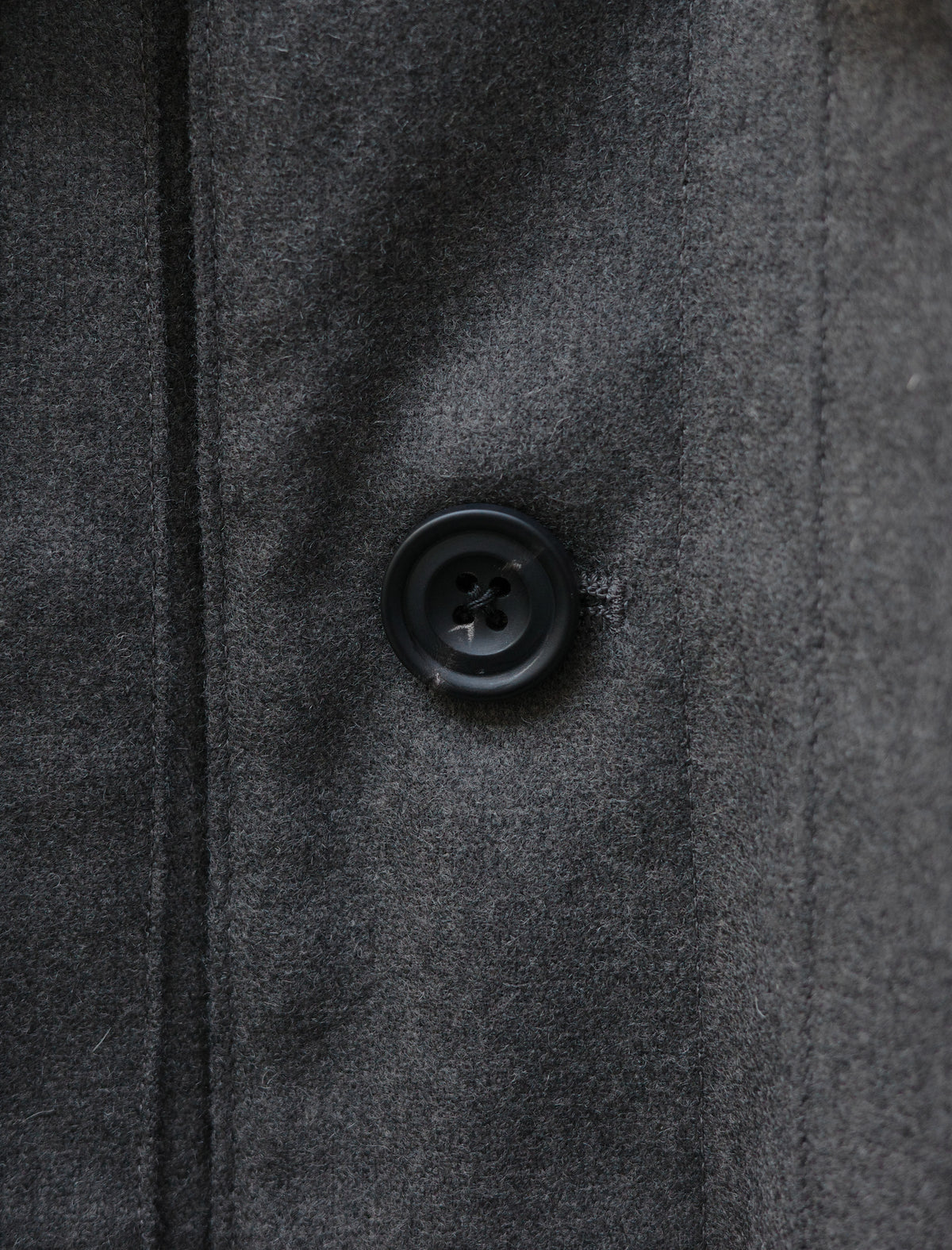 ULTERIOR W/Cash Panama Cloth Hunting Jacket - Dust Grey