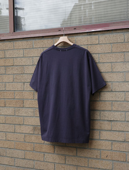 Y Organic Cotton Jersey S/S Tee - Navy