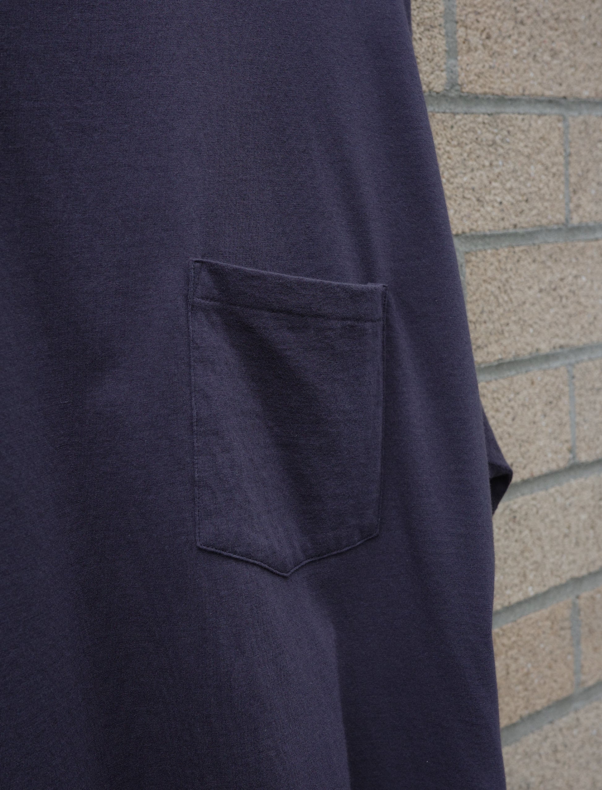 Y Soft Organic Cotton Jersey L/S T-Shirt - Navy