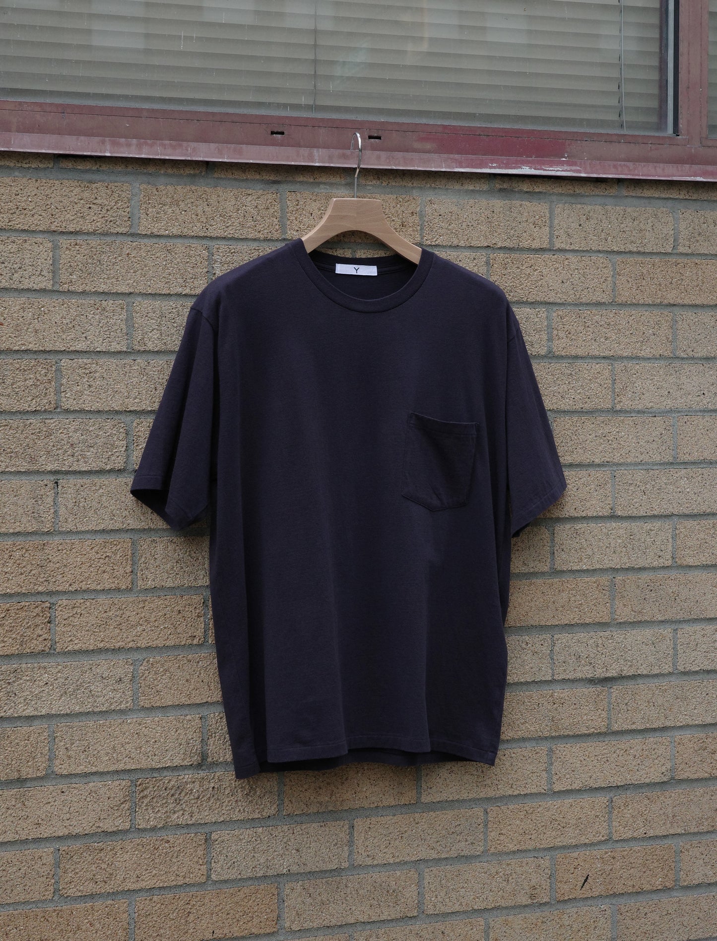 Y Soft Organic Cotton Jersey S/S T-Shirt - Navy