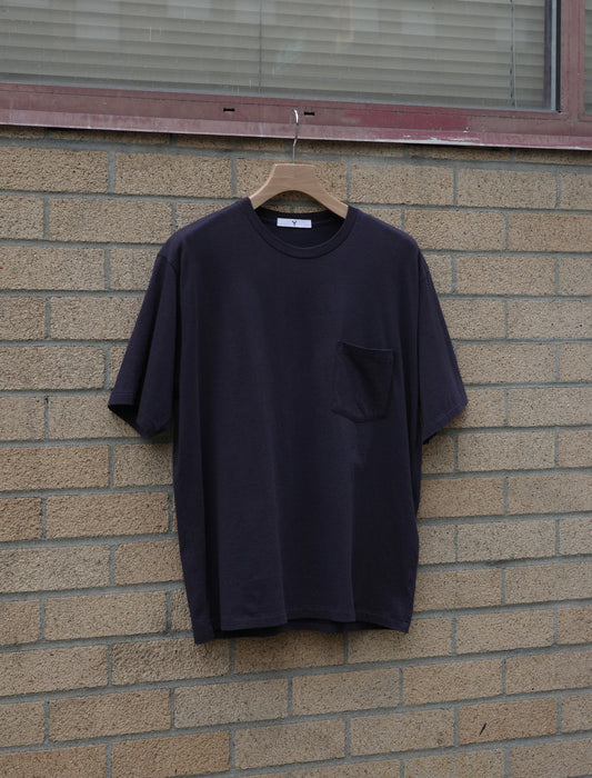 Y Soft Organic Cotton Jersey S/S T-Shirt - Navy