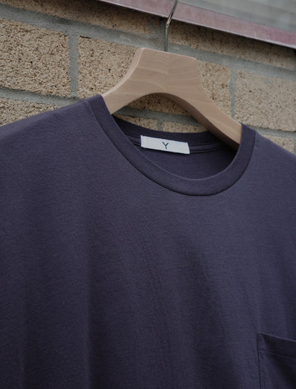 Y Soft Organic Cotton Jersey S/S T-Shirt - Navy