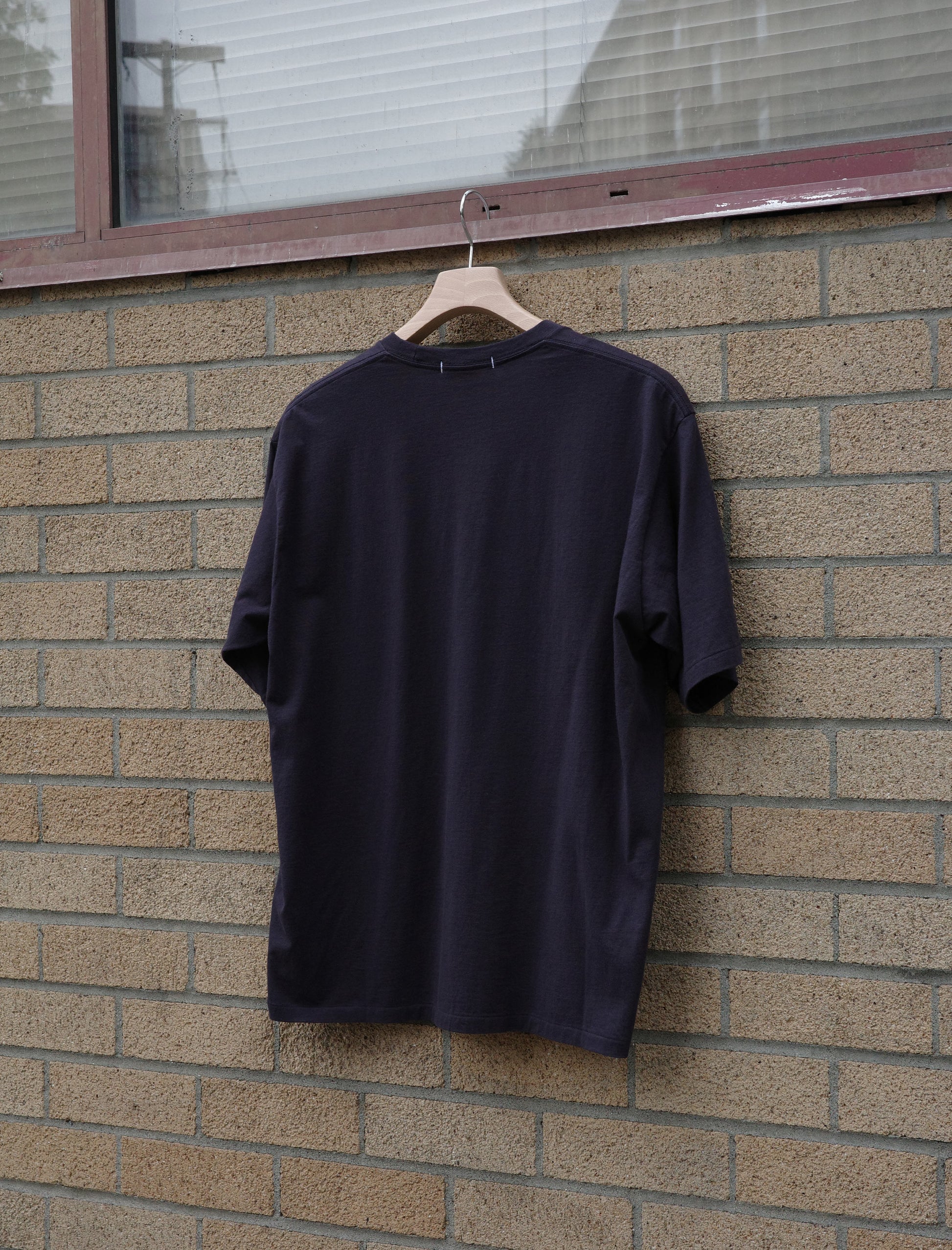 Y Soft Organic Cotton Jersey S/S T-Shirt - Navy