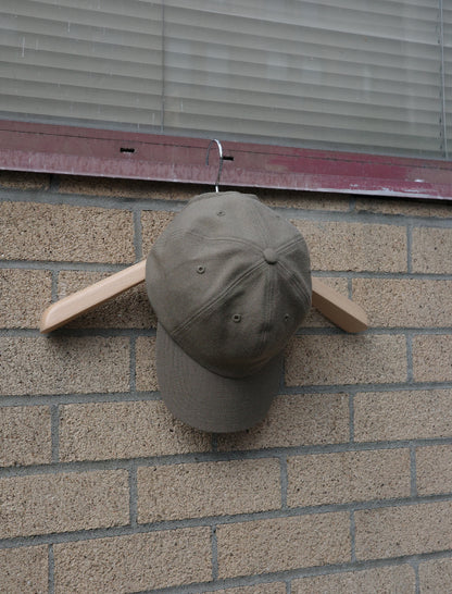 YLEVE Kijima Takayuki Vintage Pigment-Dye Wool Cap - Beige