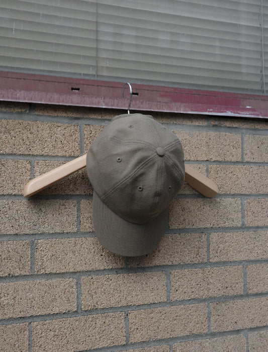YLEVE Kijima Takayuki Vintage Pigment-Dye Wool Cap - Beige