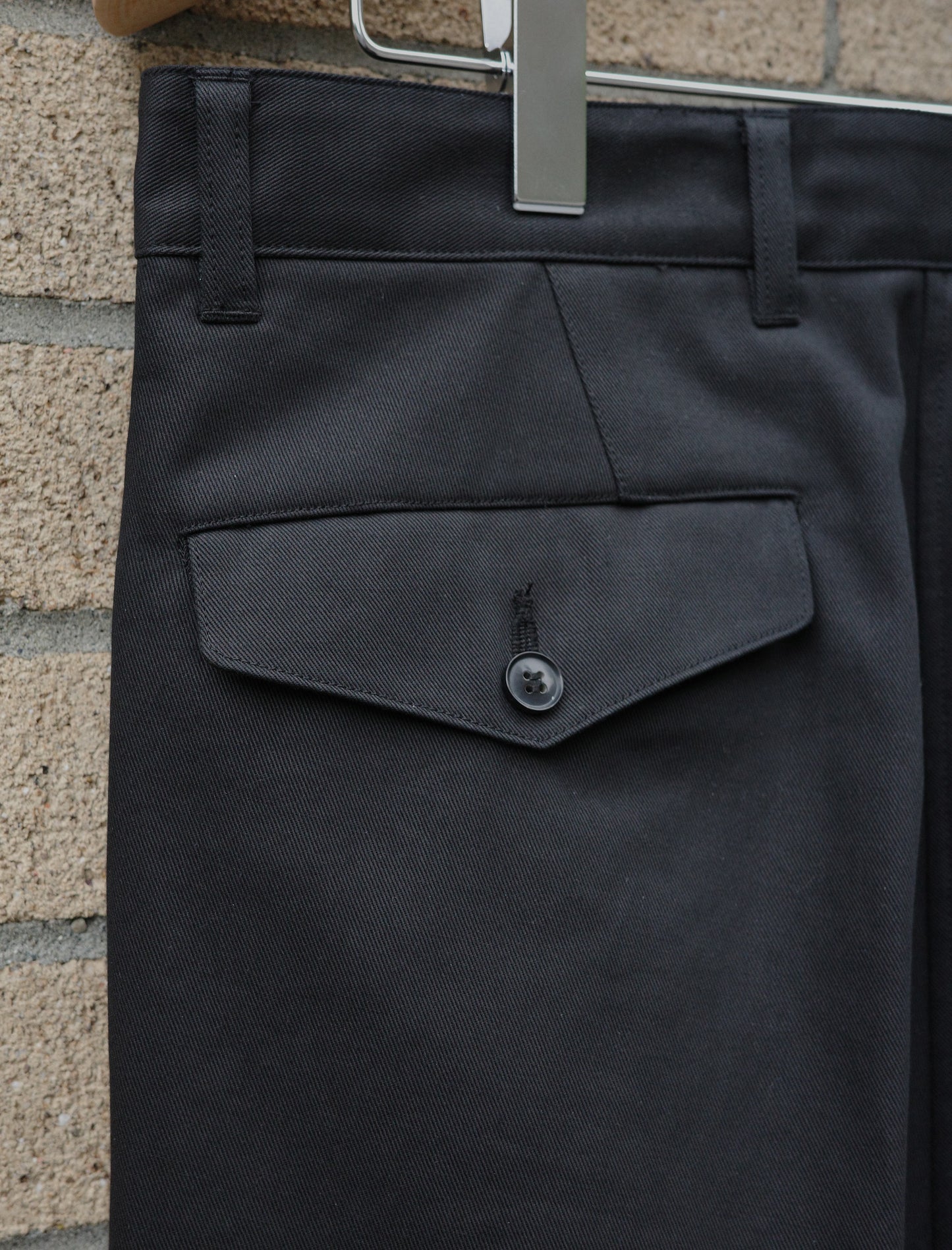 YLEVE Finx Cotton Chino M52 Pants - Black