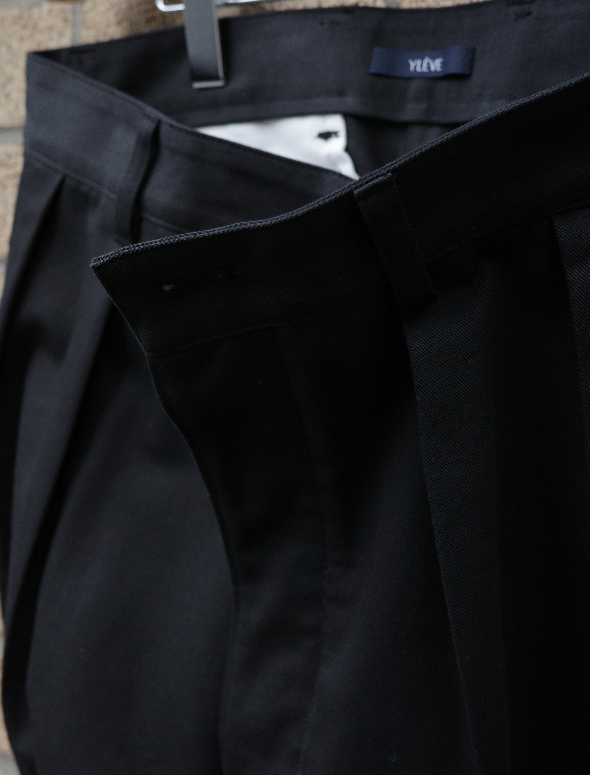 YLEVE Finx Cotton Chino M52 Pants - Black