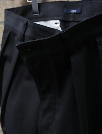 YLEVE Finx Cotton Chino M52 Pants - Black