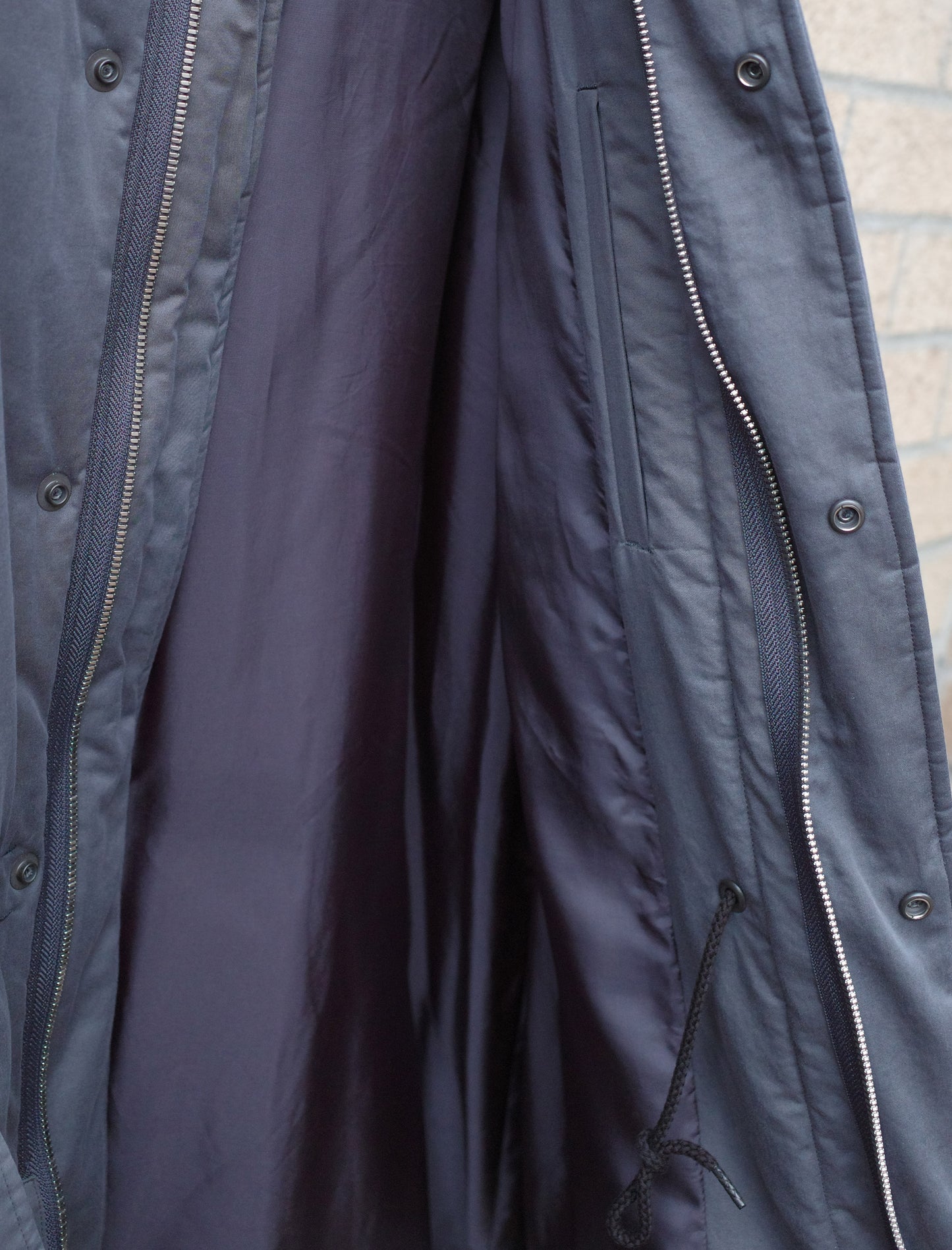 YLEVE Finx Cotton Padding Coat - Smoky Navy