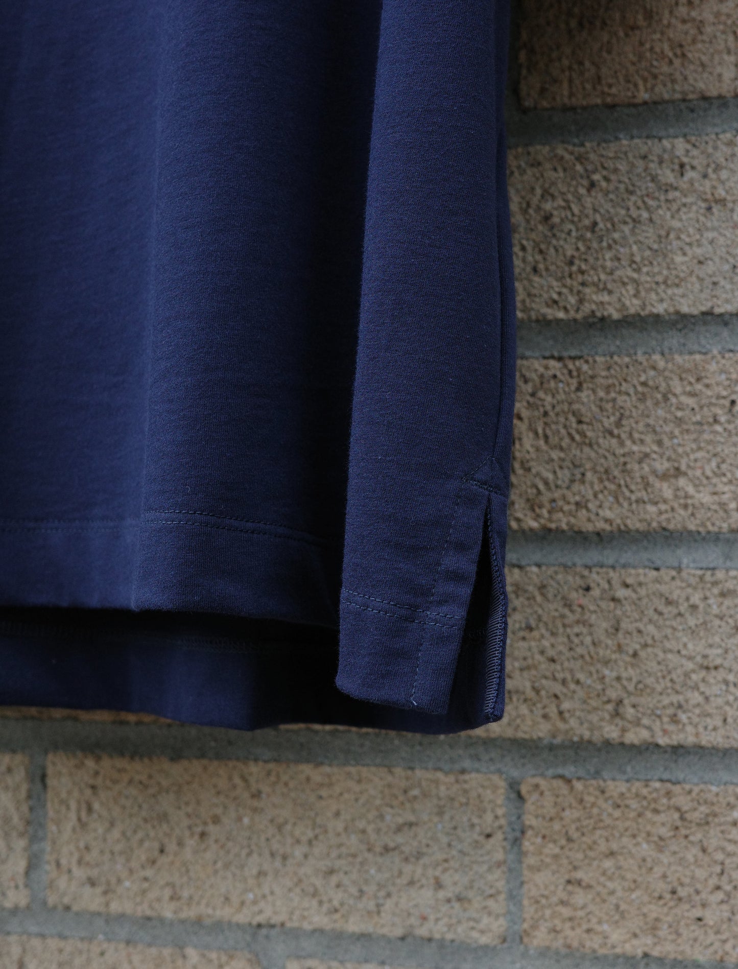 YLEVE Organic Cotton Bio Loose T-Shirt - Navy