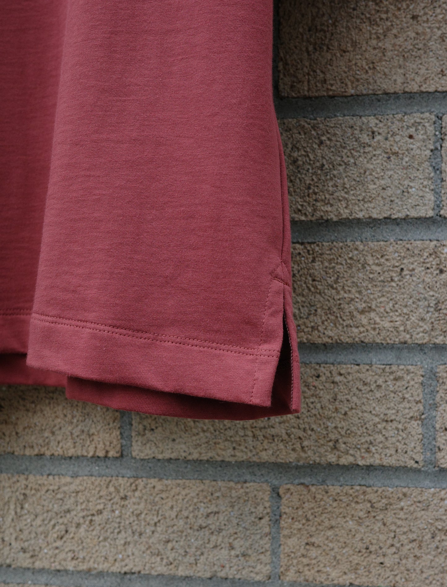 YLEVE Organic Cotton Bio Loose T-Shirt - Terracotta